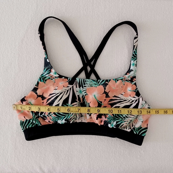 VENUS Maui Tropical Sport Bikini Top, size 6 - Picture 7 of 14